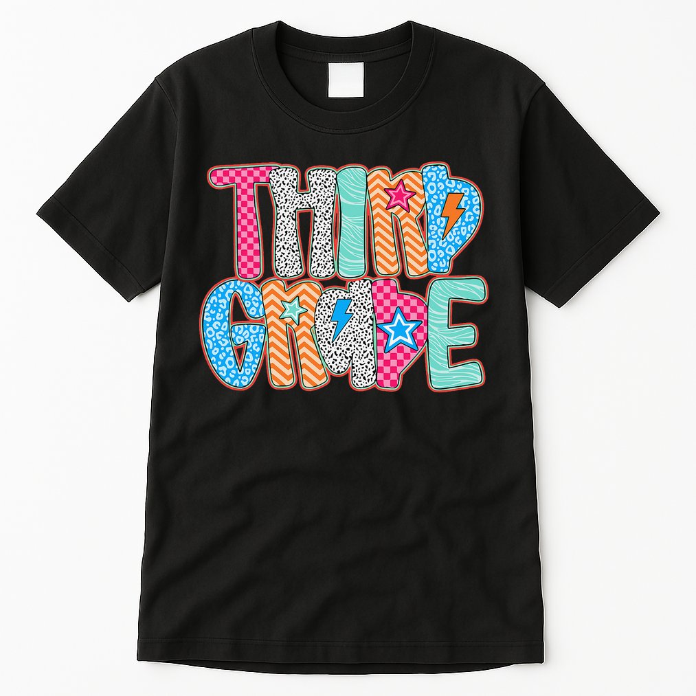 Last Day Of School Third Grade Graduation Teacher Student Tall T-Shirt