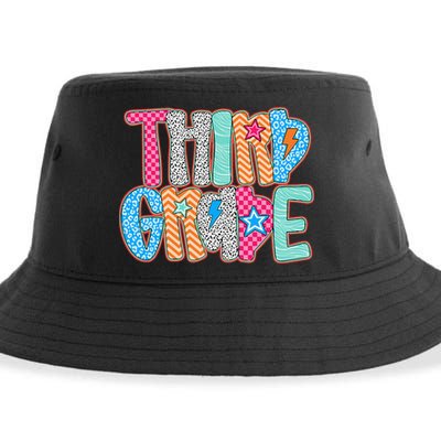 Last Day Of School Third Grade Graduation Teacher Student Sustainable Bucket Hat