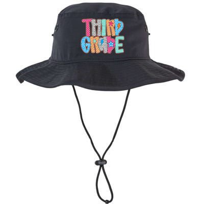 Last Day Of School Third Grade Graduation Teacher Student Bucket Hat