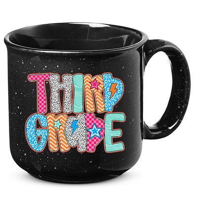 Last Day Of School Third Grade Graduation Teacher Student 15oz Campfire Ceramic Mug