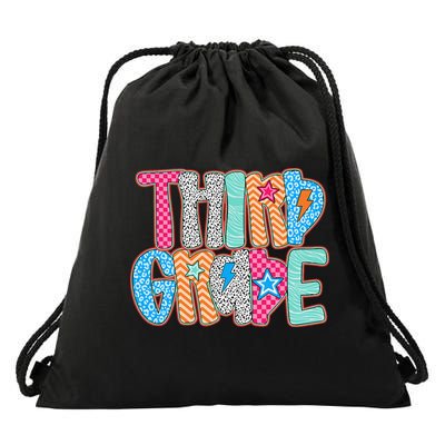 Last Day Of School Third Grade Graduation Teacher Student Drawstring Bag