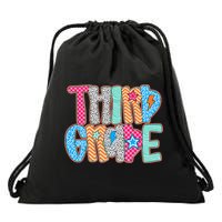Last Day Of School Third Grade Graduation Teacher Student Drawstring Bag