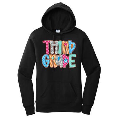Last Day Of School Third Grade Graduation Teacher Student Women's Pullover Hoodie