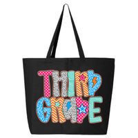 Last Day Of School Third Grade Graduation Teacher Student 25L Jumbo Tote