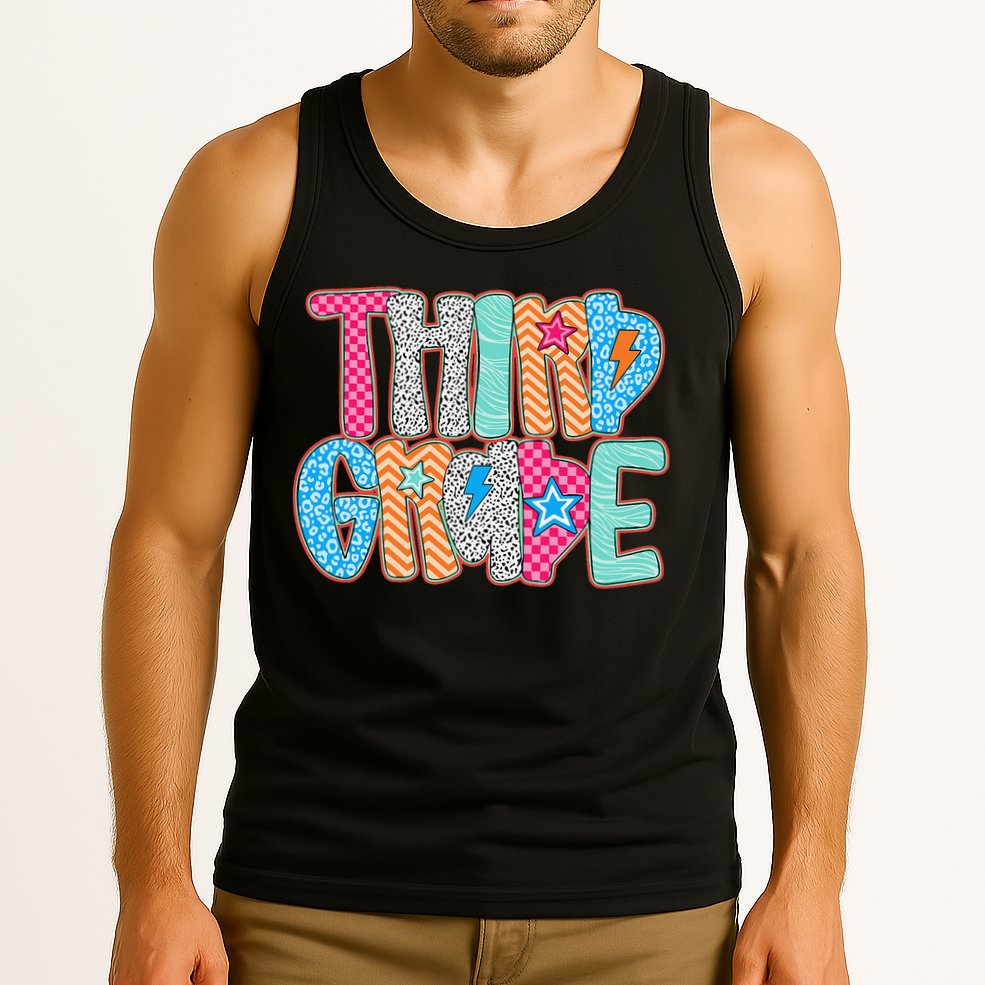 Last Day Of School Third Grade Graduation Teacher Student Tank Top