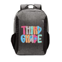 Last Day Of School Third Grade Graduation Teacher Student Vector Backpack