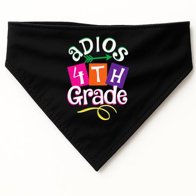 Last Day Of School Adios 4th Grade Graduation Premium USA-Made Doggie Bandana