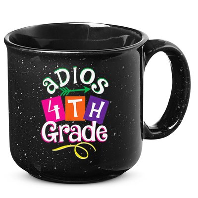 Last Day Of School Adios 4th Grade Graduation Premium 15oz Campfire Ceramic Mug