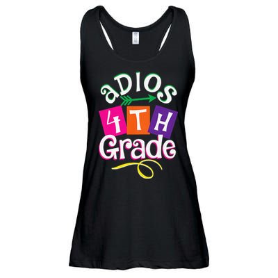 Last Day Of School Adios 4th Grade Graduation Premium Ladies Essential Flowy Tank