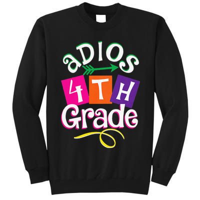 Last Day Of School Adios 4th Grade Graduation Premium Tall Sweatshirt