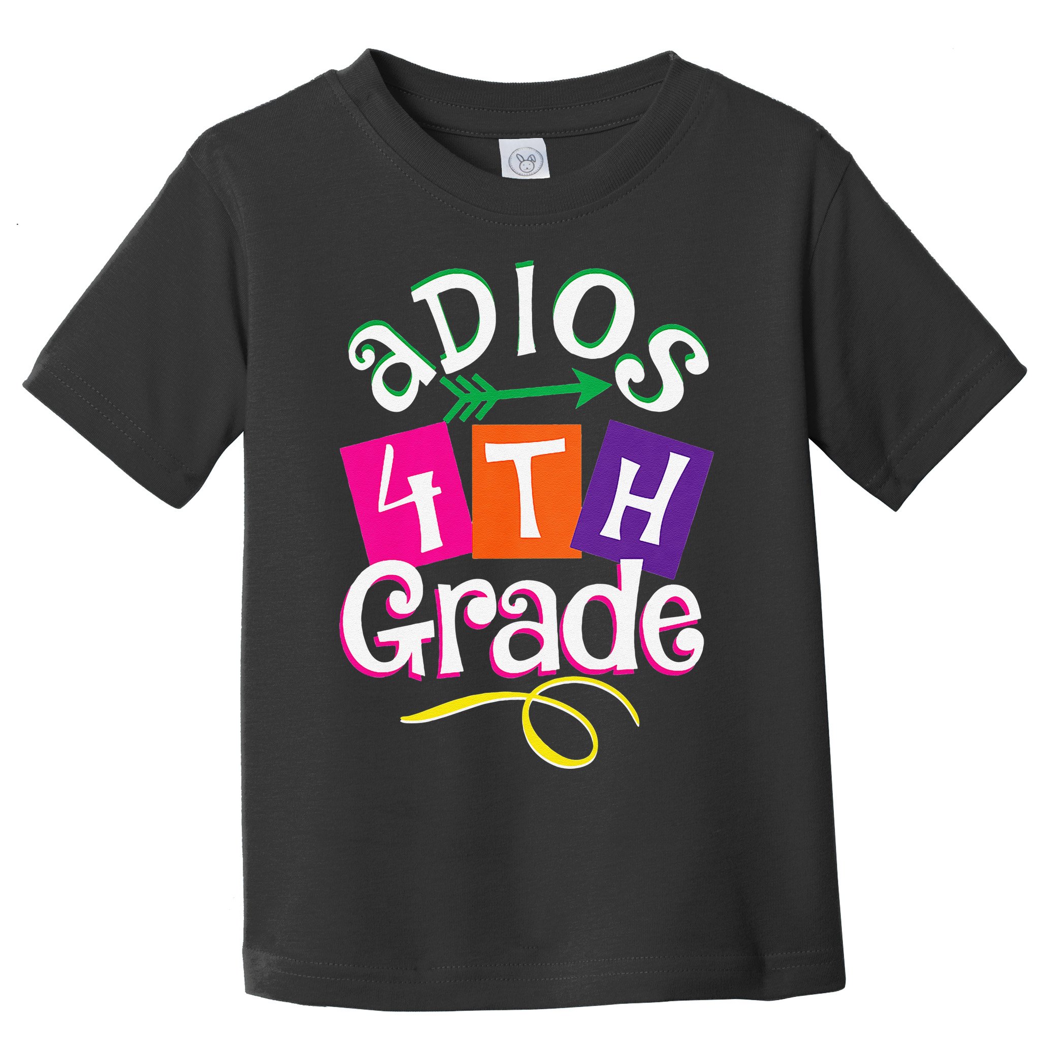 Last Day Of School Adios 4th Grade Graduation Premium Toddler T-Shirt