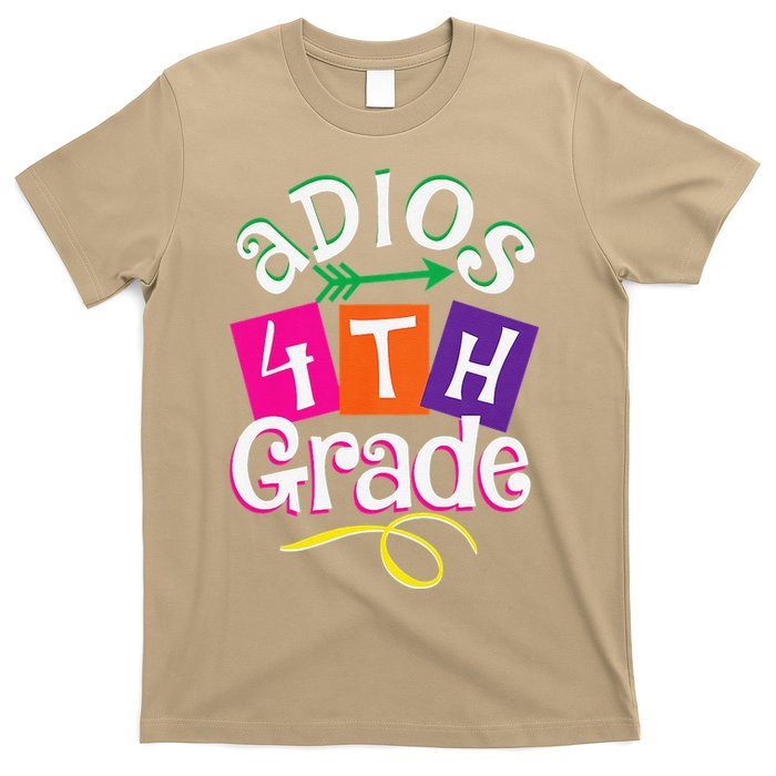 Last Day Of School Adios 4th Grade Graduation Premium T-Shirt
