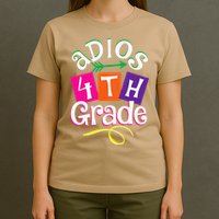 Last Day Of School Adios 4th Grade Graduation Premium T-Shirt