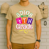 Last Day Of School Adios 4th Grade Graduation Premium T-Shirt