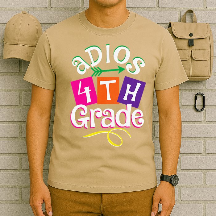Last Day Of School Adios 4th Grade Graduation Premium T-Shirt