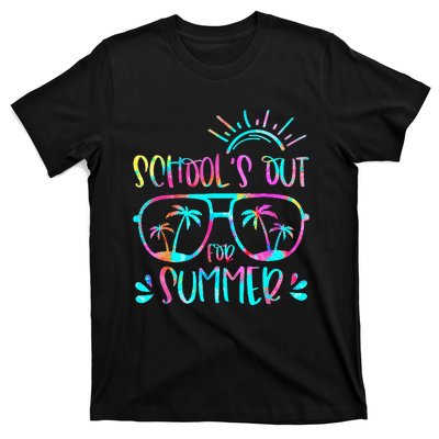 Last Day Of School Schools Out For Summer Teacher Vintage T-Shirt