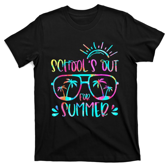 Last Day Of School Schools Out For Summer Teacher Vintage T-Shirt