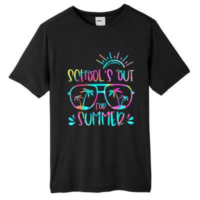 Last Day Of School Schools Out For Summer Teacher Vintage Tall Fusion ChromaSoft Performance T-Shirt