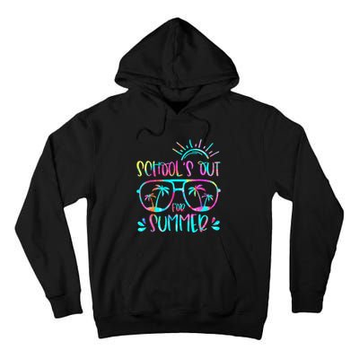 Last Day Of School Schools Out For Summer Teacher Vintage Tall Hoodie