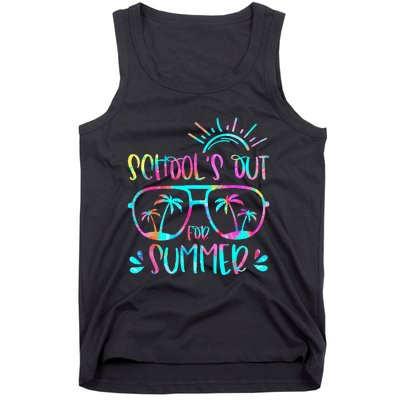 Last Day Of School Schools Out For Summer Teacher Vintage Tank Top