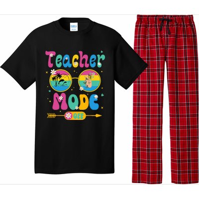 Last Day of School teacher mode off Teacher Pajama Set