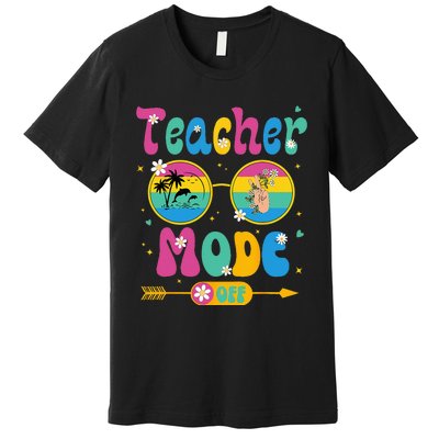 Last Day of School teacher mode off Teacher Premium T-Shirt