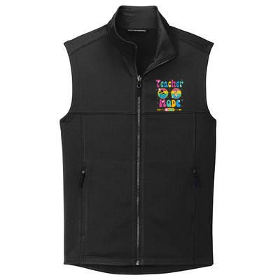 Last Day of School teacher mode off Teacher Collective Smooth Fleece Vest