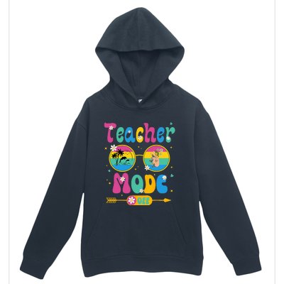 Last Day of School teacher mode off Teacher Urban Pullover Hoodie