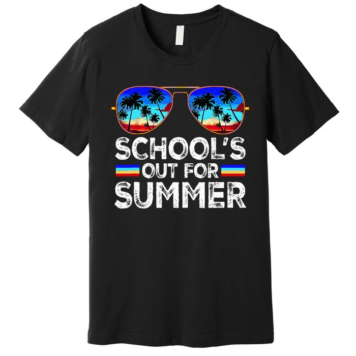 Last Day Of School Schools Out For Summer Premium T-Shirt