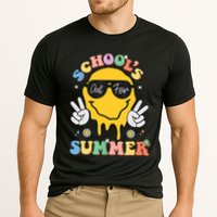 Last Day Of School Schools Out For Summer Teacher Cooling Performance Crew T-Shirt