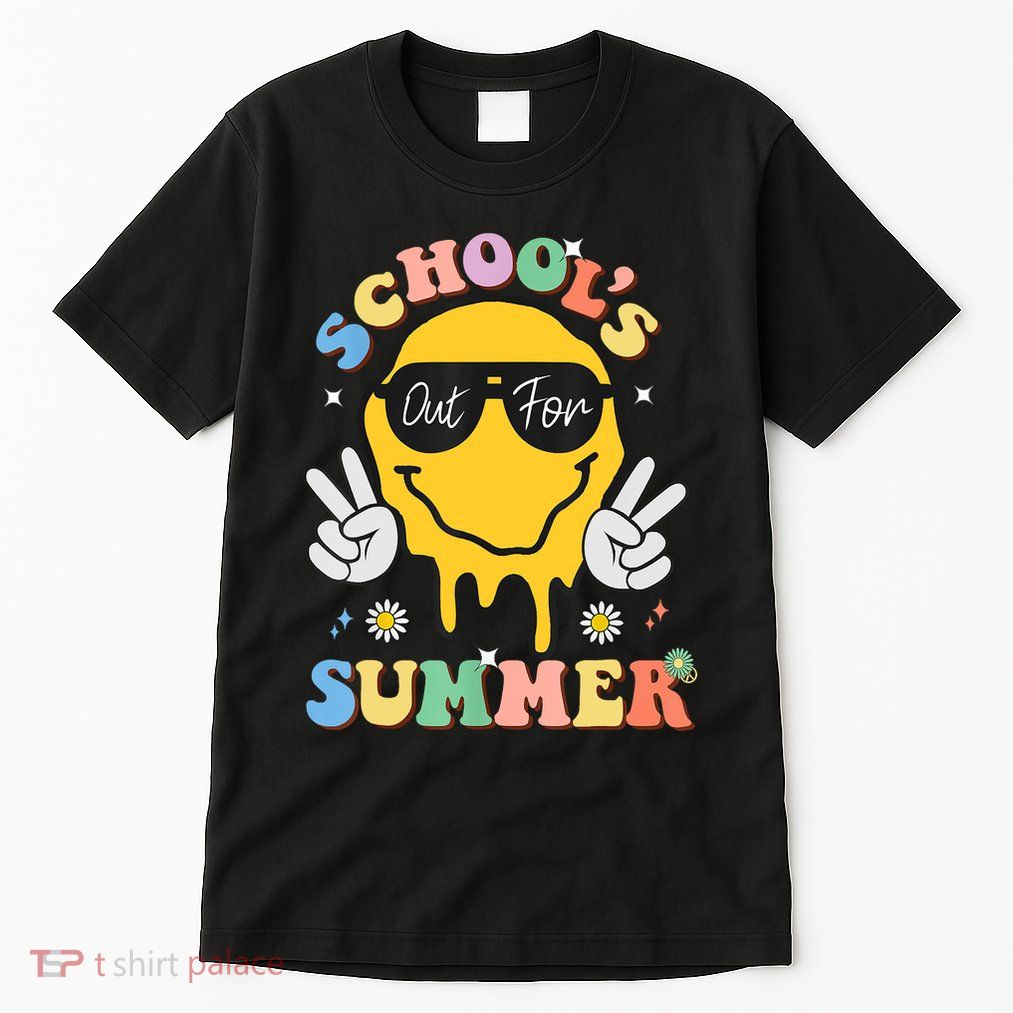 Last Day Of School Schools Out For Summer Teacher Tall T-Shirt