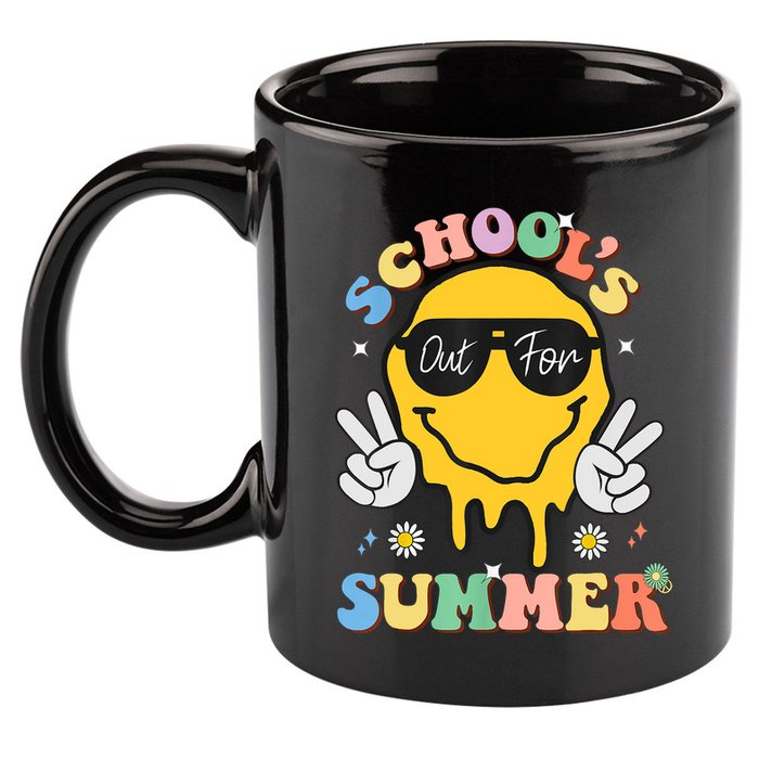Last Day Of School Schools Out For Summer Teacher 11oz C Handle Ceramic Mug