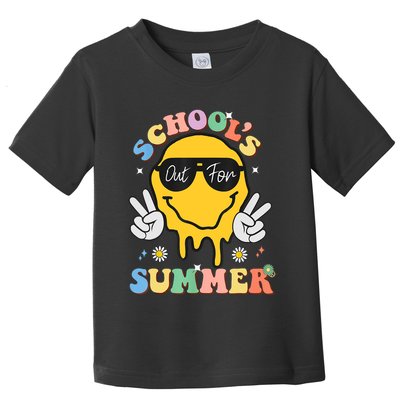 Last Day Of School Schools Out For Summer Teacher Toddler T-Shirt
