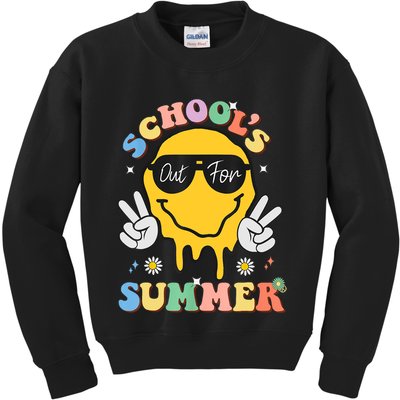 Last Day Of School Schools Out For Summer Teacher Kids Sweatshirt