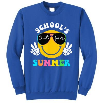 Last Day Of School Teacher Schools Out For Summer Student Sweatshirt