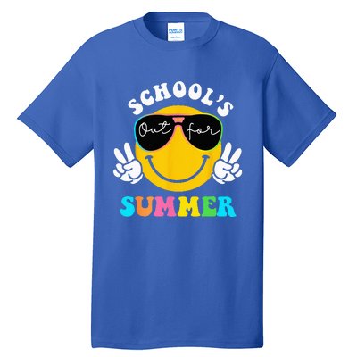 Last Day Of School Teacher Schools Out For Summer Student Tall T-Shirt