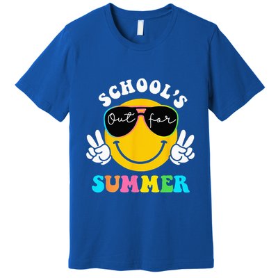 Last Day Of School Teacher Schools Out For Summer Student Premium T-Shirt