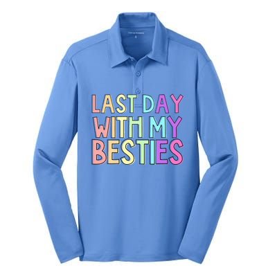 Last Day Of School Silk Touch Performance Long Sleeve Polo