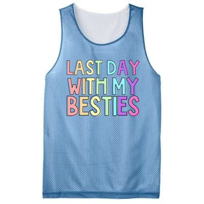 Last Day Of School Mesh Reversible Basketball Jersey Tank