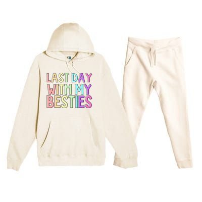 Last Day Of School Premium Hooded Sweatsuit Set