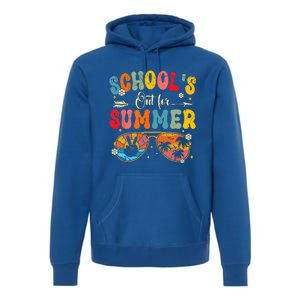 Last Day Of Schools Out For Summer Vacation Teachers Premium Hoodie