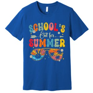 Last Day Of Schools Out For Summer Vacation Teachers Premium T-Shirt