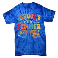 Last Day Of Schools Out For Summer Vacation Teachers Tie-Dye T-Shirt