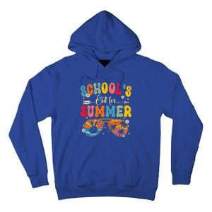 Last Day Of Schools Out For Summer Vacation Teachers Tall Hoodie