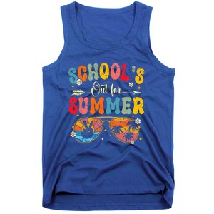 Last Day Of Schools Out For Summer Vacation Teachers Tank Top