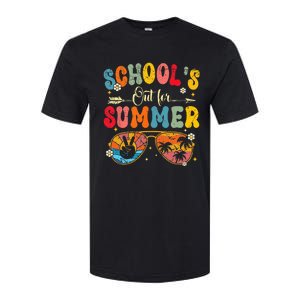 Last Day Of Schools Out For Summer Vacation Teachers Softstyle CVC T-Shirt