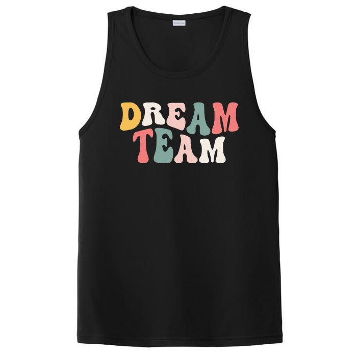 Last Day Of School Back To School Dream Team Teacher PosiCharge Competitor Tank