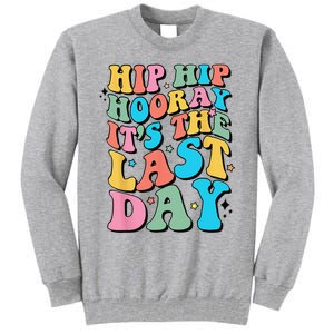 Last Day of School Hello Summer Teacher Tall Sweatshirt