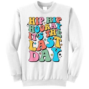 Last Day of School Hello Summer Teacher Sweatshirt