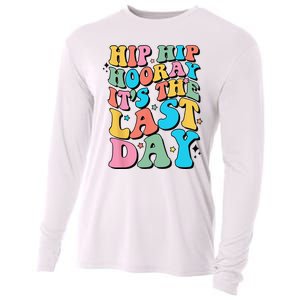 Last Day of School Hello Summer Teacher Cooling Performance Long Sleeve Crew